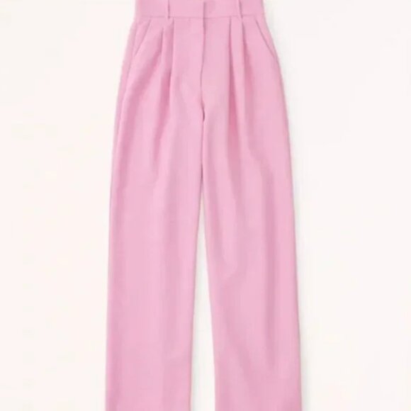 Abercrombie & Fitch Sloane Wide Leg Pant - Pink - Size 29 - Picture 1 of 4